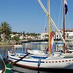 Dora, With A Beautiful View Of The Bay, Near The Sea And Center Vrboska