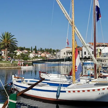 Dora, With A Beautiful View Of The Bay, Near The Sea And Center Vrboska
